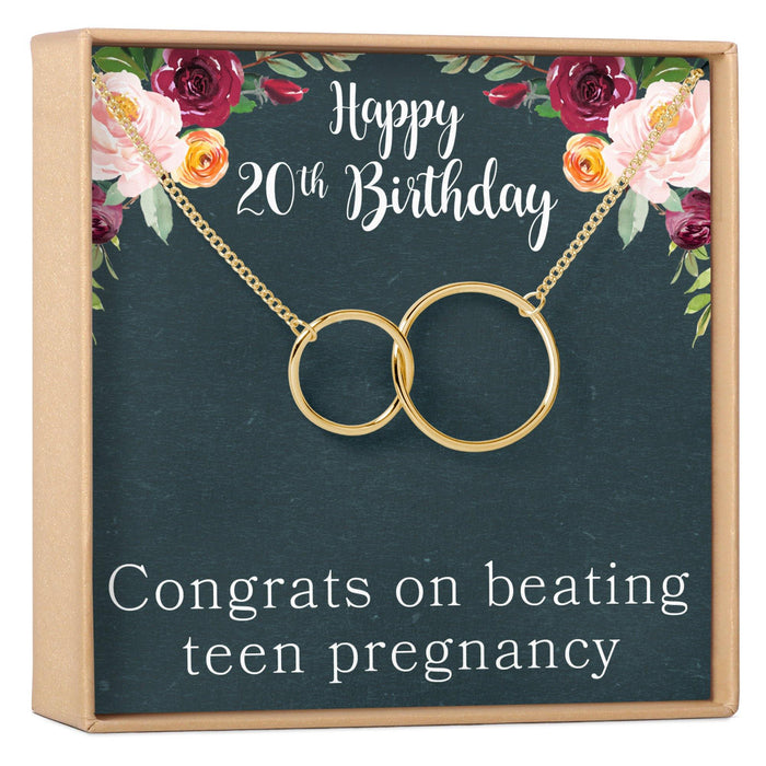 20th Birthday Necklace by Dear Ava