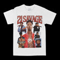 21 Savage "Broken Glass" Graphic Tee by Obsessed with graphic tees