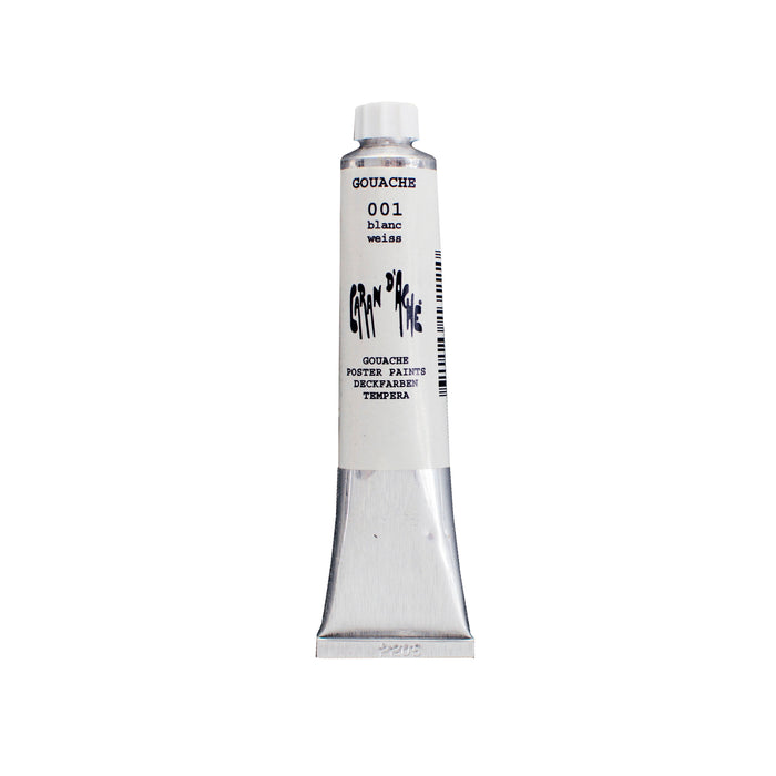 Caran D Ache Gouache Studio Paint White 10ML by ShopSketchBox