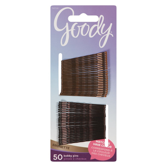 Goody Colour Collection Metallic Finish Bobby Pin, Brunette by Pasteur Pharmacy