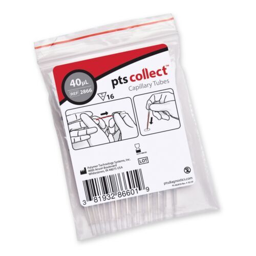 PTS Diagnostics CardioChek 40µL Capillary Tube by Pasteur Pharmacy