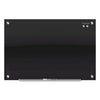 Quartet Infinity Black Glass Magnetic Marker Board, 72 x 48