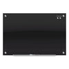 Quartet Infinity Black Glass Magnetic Marker Board, 48 x 36