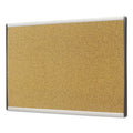 Quartet ARC Frame Cork Cubicle Board, 18 x 30, Tan, Aluminum Frame