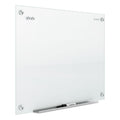 Quartet Infinity Magnetic Glass Marker Board, 72 x 48, White
