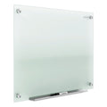 Quartet Infinity Glass Marker Board, Frosted, 72 x 48