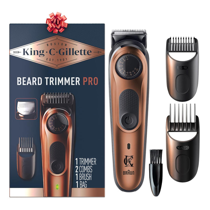 Gillette King C. Beard Trimmer PRO With Precision Wheel by Pasteur Pharmacy