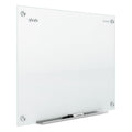 Quartet Infinity Magnetic Glass Marker Board, 24 x18, White
