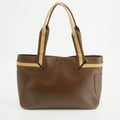 Gucci Brown Leather Tote Bag #2108 by Bolt Boutique