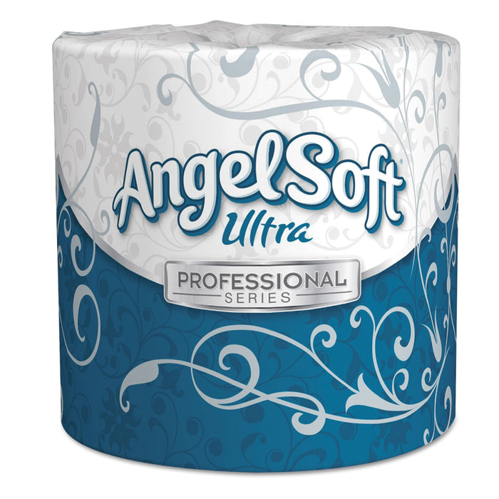Georgia Pacific Angel Soft ps Ultra 2-Ply Premium Bathroom Tissue, Septic Safe, White, 400 Sheets/Roll, 60/Carton
