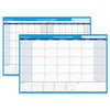 AT-A-GLANCE 30/60-Day Undated Horizontal Erasable Wall Planner, 48 x 32, White/Blue Sheets, Undated