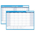 AT-A-GLANCE 30/60-Day Undated Horizontal Erasable Wall Planner, 48 x 32, White/Blue Sheets, Undated