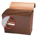Smead TUFF Expanding Wallet, 31 Sections, Elastic Cord Closure, 1/15-Cut Tabs, Letter Size, Redrope
