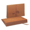 Smead Redrope Expanding Wallets, 5.25" Expansion, 1 Section, Cloth Tie Closure, Legal Size (10" x 15"), Redrope