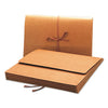 Smead Redrope Expanding Wallets, 3.5" Expansion, 1 Section, Cloth Tie Closure, Legal Size (9.5" x 14.75"), Redrope