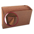 Smead TUFF Expanding Open-Top Stadium File, 31 Sections, 1/31-Cut Tabs, Legal Size, Redrope