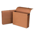 Smead Recycled Redrope Wallets, 5.25" Expansion, 1 Section, Elastic Cord Closure, Letter Size, Redrope, 10/Box