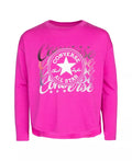 Converse Big Girls High Low Dolman Shirt, Size Large by Vanessa Jane