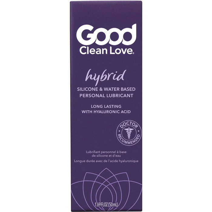 Good Clean Love Silicone & Water Lubricant, Hybrid 1.69 Fl Oz by Pasteur Pharmacy