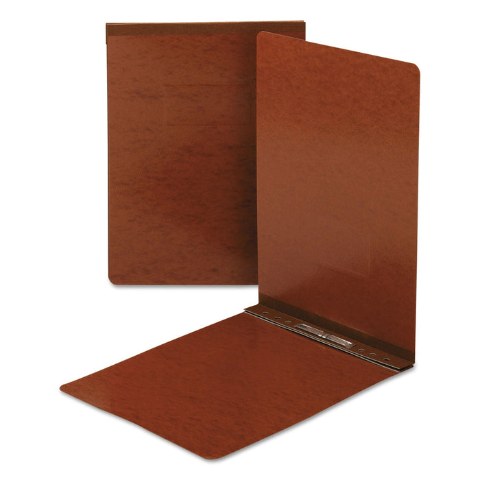 Smead Prong Fastener Pressboard Report Cover, Two-Piece Prong Fastener, 3" Capacity, 11 x 17, Red/Red