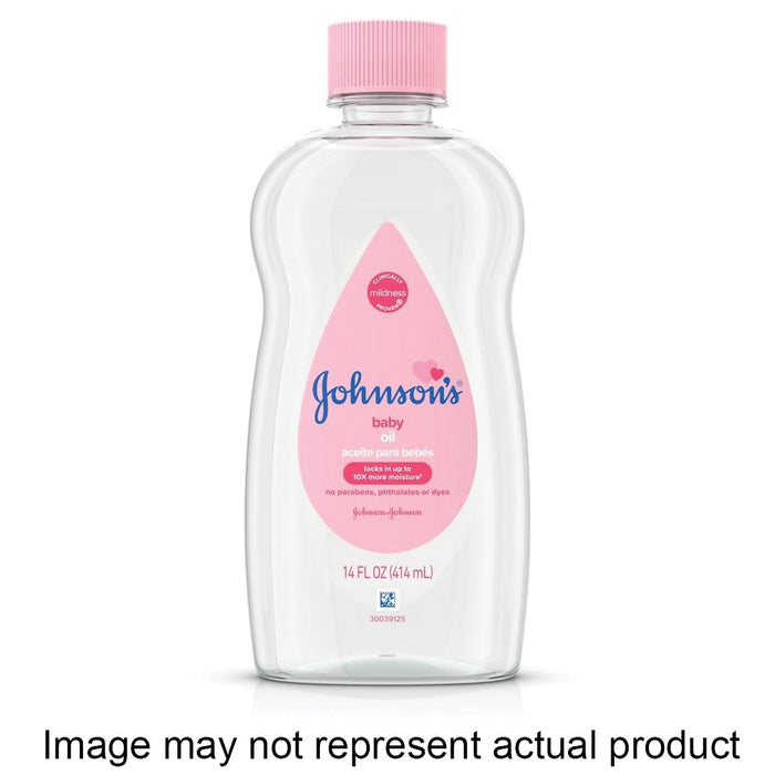 Johnson's Baby Oil – Pure Mineral Oil (Moisture Lock Formula) by Pasteur Pharmacy