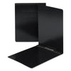 Smead Prong Fastener Premium Pressboard Report Cover, Two-Piece Prong Fastener, 2" Capacity, 8.5 x 11, Black/Black