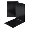 Smead Prong Fastener Premium Pressboard Report Cover, Two-Piece Prong Fastener, 3" Capacity, 11 x 17, Black/Black