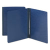 Smead Prong Fastener Pressboard Report Cover, Two-Piece Prong Fastener, 3" Capacity, 8.5 x 11, Dark Blue/Dark Blue