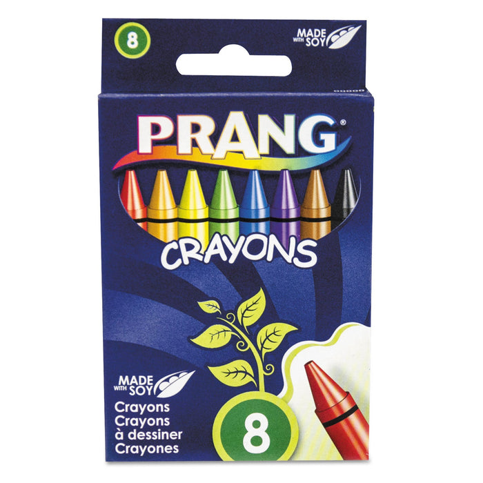 Prang Crayons Made with Soy, 8 Colors/Box
