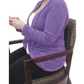 Master Caster The ComfortMakers Deluxe Lumbar Support Cushion, Memory Foam, 12.5 x 2.5 x 7.5, Black