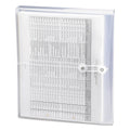 Smead Poly String and Button Interoffice Envelopes, Open-Side (Horizontal), 9.75 x 11.63, Clear, 5/Pack