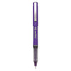 Pilot Precise V5 Roller Ball Pen, Stick, Extra-Fine 0.5 mm, Purple Ink, Purple Barrel, Dozen