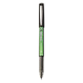 Pilot Precise V5 BeGreen Roller Ball Pen, Stick, Extra-Fine 0.5 mm, Black Ink, Black Barrel, Dozen
