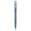 Pilot Razor Point Fine Line Porous Point Pen, Stick, Extra-Fine 0.3 mm, Blue Ink, Blue Barrel, Dozen
