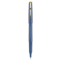 Pilot Razor Point Fine Line Porous Point Pen, Stick, Extra-Fine 0.3 mm, Blue Ink, Blue Barrel, Dozen