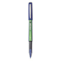 Pilot Precise V5 BeGreen Roller Ball Pen, Stick, Extra-Fine 0.5 mm, Blue Ink, Blue Barrel, Dozen