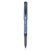 Pilot V Razor Point Liquid Ink Porous Point Pen, Stick, Extra-Fine 0.5 mm, Black Ink, Gray Barrel, Dozen