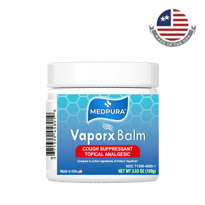 Akron Pharma Medpura Vaporx Balm Cough Supressant - 100g by Pasteur Pharmacy