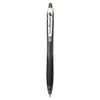 Pilot RexGrip BeGreen Ballpoint Pen, Retractable, Medium 1 mm, Black Ink, Black Barrel, Dozen