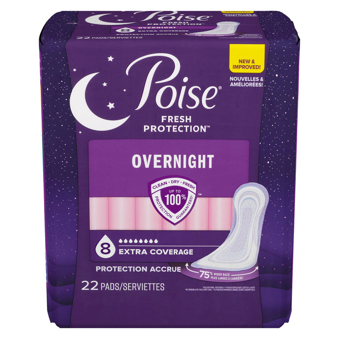 Poise Overnight Extra Coverage Postpartum Incontinence Pads by Pasteur Pharmacy