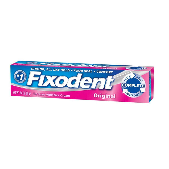 Fixodent Complete Original Denture Adhesive Cream, 4 Pk./2.4 Oz by Pasteur Pharmacy