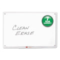 Quartet iQ Total Erase Board, 11 x 7, White, Clear Frame
