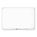 Quartet iQ Total Erase Board, 11 x 7, White, Clear Frame