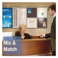 Quartet Matrix Magnetic Boards, Painted Steel, 34 x 23, White, Aluminum Frame