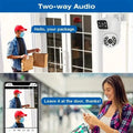8MP Dual Lens WiFi PTZ Security Camera – Night Vision & Two-Way Audio by DailySale