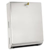Bobrick Surface-Mounted Paper Towel Dispenser, 10.75 x 4 x 14, Stainless Steel