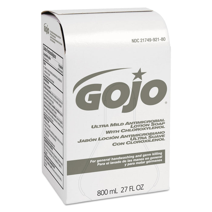 GOJO Ultra Mild Lotion Soap with Chloroxylenol Refill, Floral Balsam, 800 mL