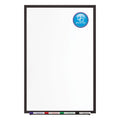 Quartet Classic Porcelain Magnetic Whiteboard, 60 x 36, Black Aluminum Frame