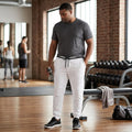 ID Ideology Mens Contrast-Trim Joggers, Size 2XL by Vanessa Jane