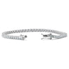 2.14 CT Natural Diamond Tennis Bracelet G SI 14K White Gold 7.5 inch B5882-2I